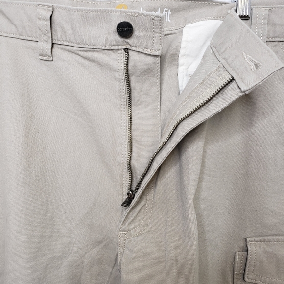 CARHARTT CARGO RELAXED FIT KAKHI SHORTS SIZE 44 - Picture 9 of 13
